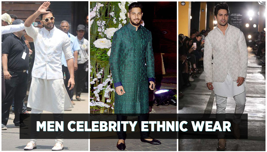 ethnic wear of male celebrities