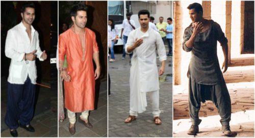 varun dhavan in indian ethnic wear