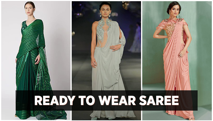 ready to wear saree