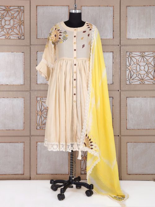 Cotton Anarkali Salwar Kameez
