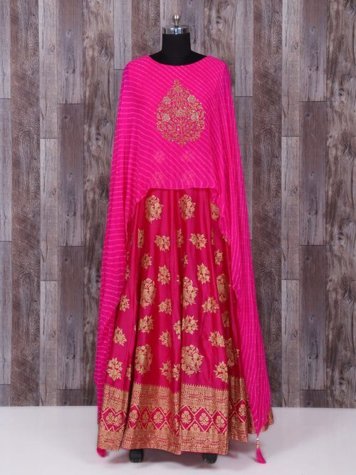 Cape Style Salwar Kameez