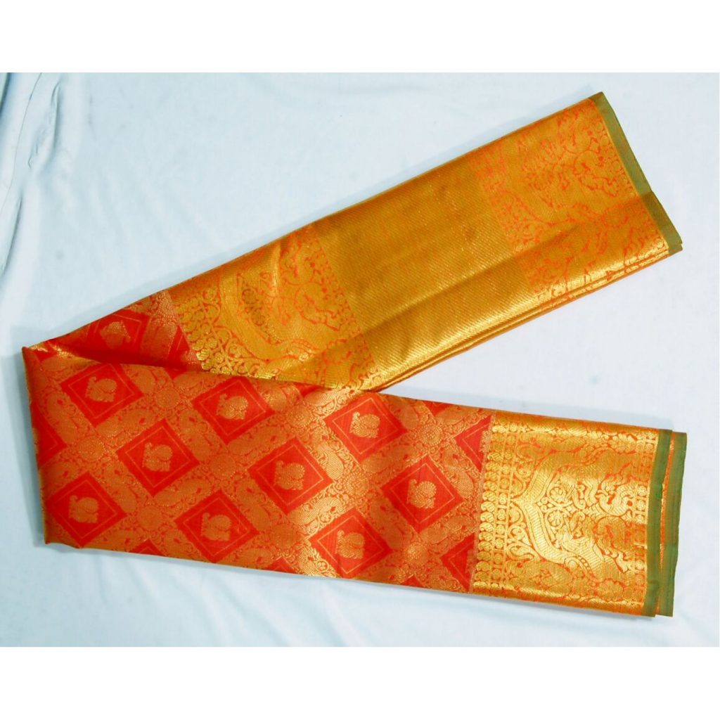 tradtional kanjivaram silk saree