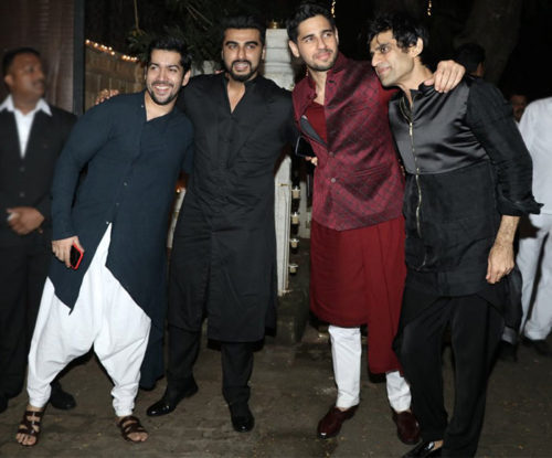 Bollywood Male Actors at Diwali Party 2017