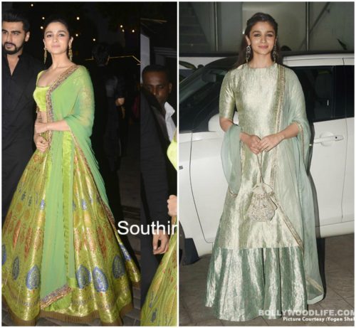 Alia Bhatt attends 2 parties at Diwali Party 2017