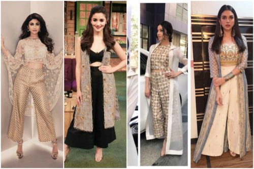 Indo Western Outfits with Palazzo Pants