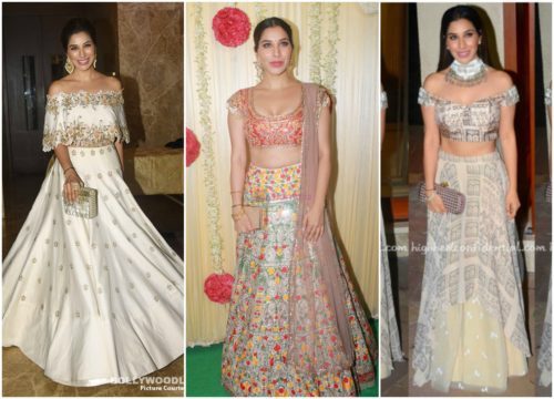 Sophie Chaudhary at Diwali Party 2017