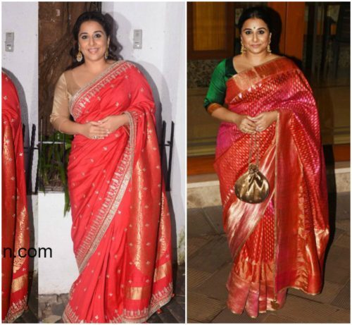 Vidya Balan at Diwali Party 2017