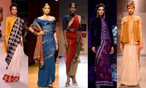 View all Indo Western Outfits with Saree Indo Western Outfits with Saree