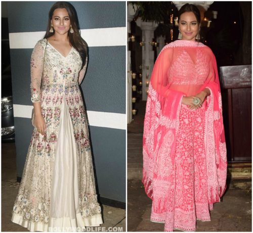 Sonakshi Sinha at Diwali Party 2017 at different parties