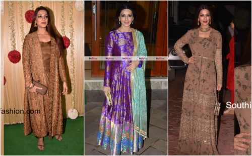 Sonali Bendre at Diwali Party 2017