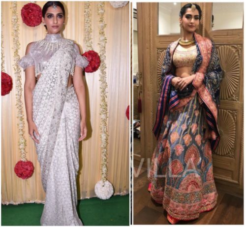 Sonam Kapoor at Diwali Party 2017