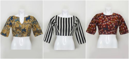 how to style cotton and linen saree