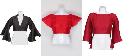 Blouse designs for cotton and linen saree