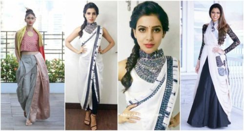 Different look with your casual sarees