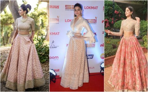 View more Lehenga Choli Collection Crop Top Lehenga Designs for Sangeet / Party