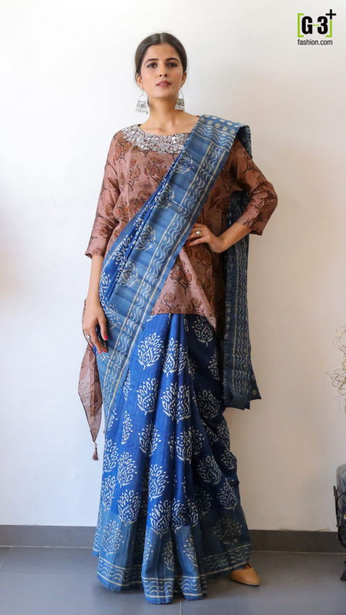 restyle a saree