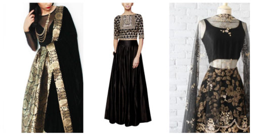View more silk lehenga choli designs black silk lehenga choli designs