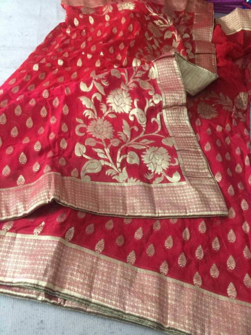 Georgette Banarasi Saree