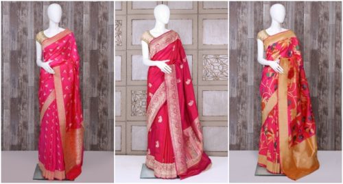 Tissue Silk Banarasi sarees