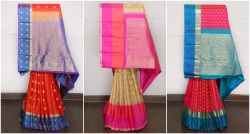 Traditional Kanjivaram saree