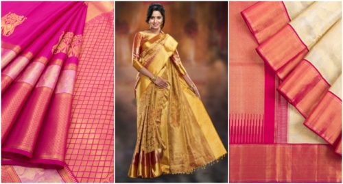 View all Kanjivaram Silk Sarees Kanjivaram Silk Sarees