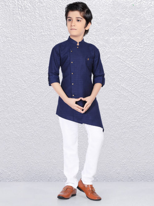 View Boys kurta suit collection Boys Asymmetric kurta suit