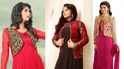 Jacket Style Salwar Kameez