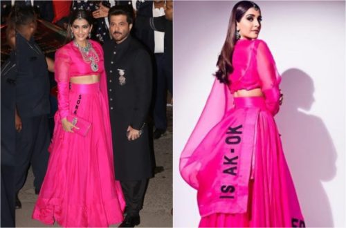 Sonam Kapoor at Isha Ambani Wedding