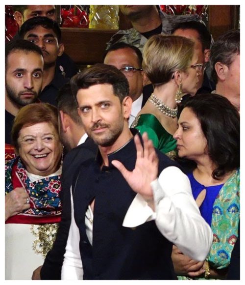 Hrithik Roshan at Isha Ambani Wedding