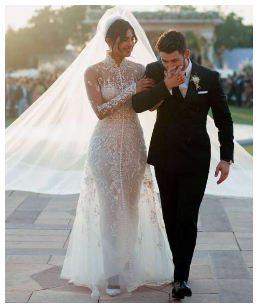 wedding trends of priyanka chopra, Priyanka Chopra & Nicks Jonas wedding, wedding attire trends, bollywood wedding