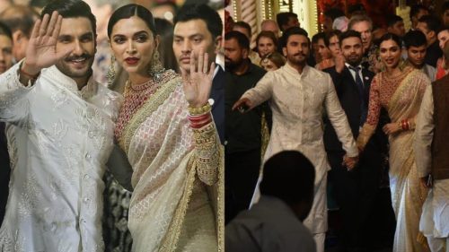 Deepika- Ranveer Singh at Isha Ambani Marriage