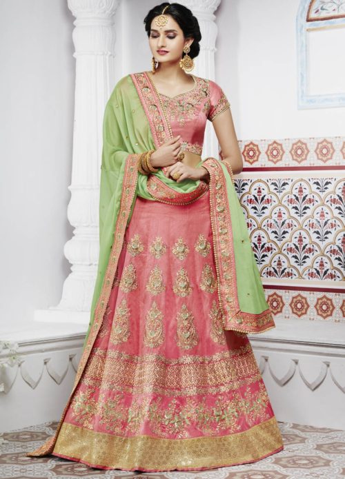 View more Embroidered lehenga choli collection Embroidered lehenga choli for the sangeet ceremony