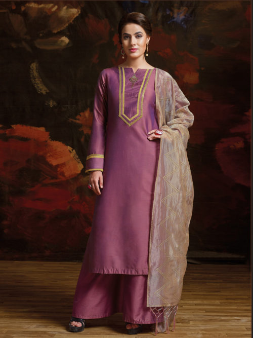 Palazzo Suits with Long Kurta