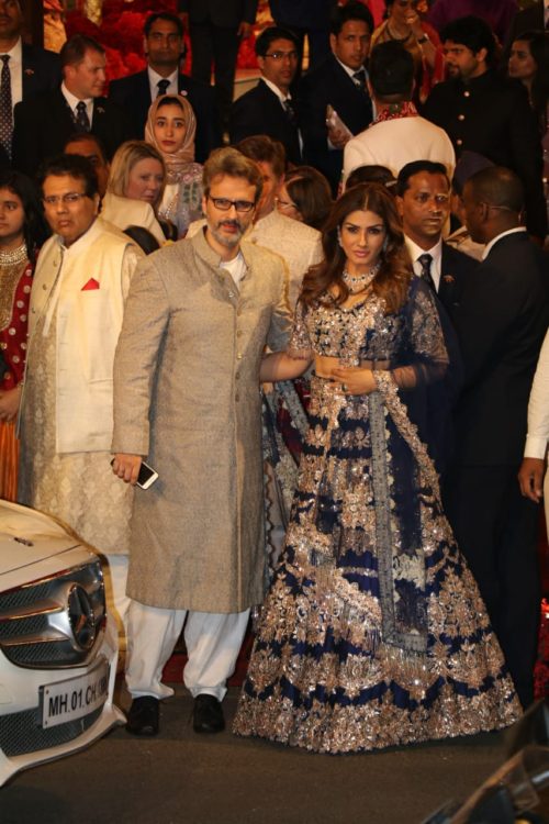 Raveena Tandon at Isha Ambani Wedding