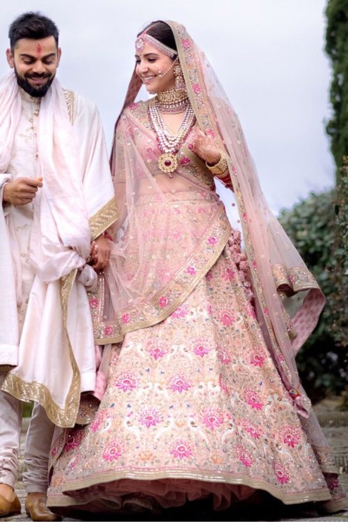 FLARED LEHENGA for Rectangle body shape