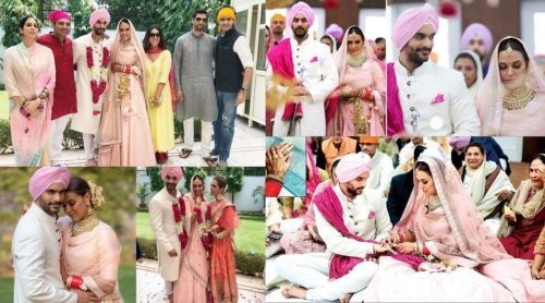 Neha Dhupia & Angad Bedi Wedding