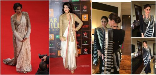 Jacket Style Saree draping