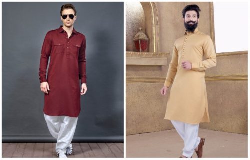 Cotton or Linen Pathani Kurta