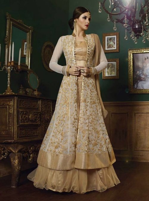 View all Jacket style lehenga Choli Jacket style lehenga Choli
