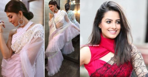 criss cross blouse design