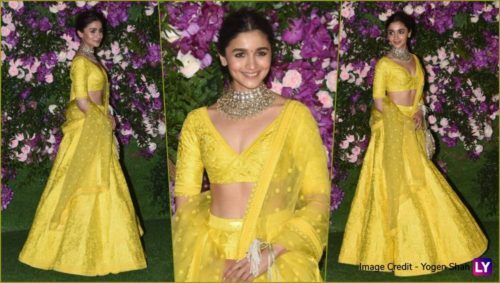 Alia Bhatt at Akash Ambani Wedding