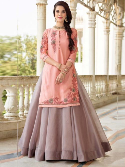 Pink Trendy Salwar Suit