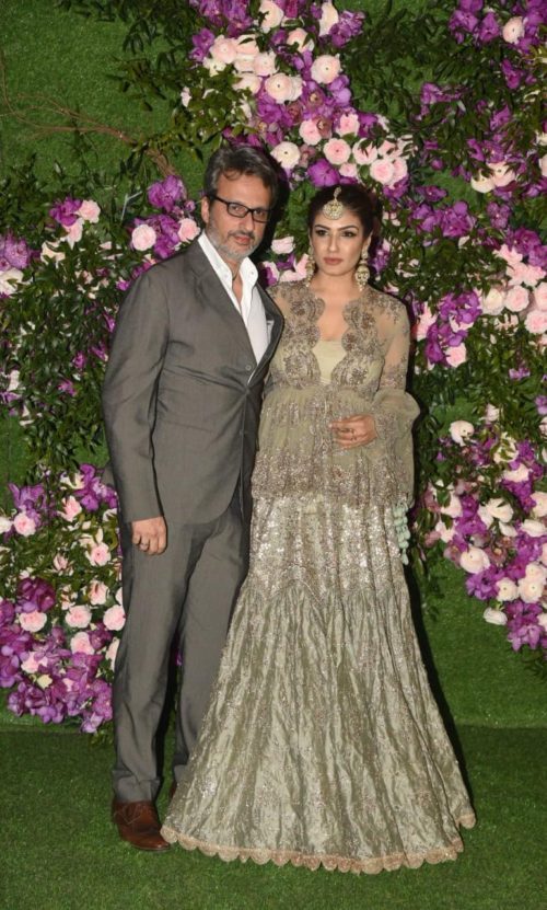 Raveena Tandon at Akash Ambani Wedding