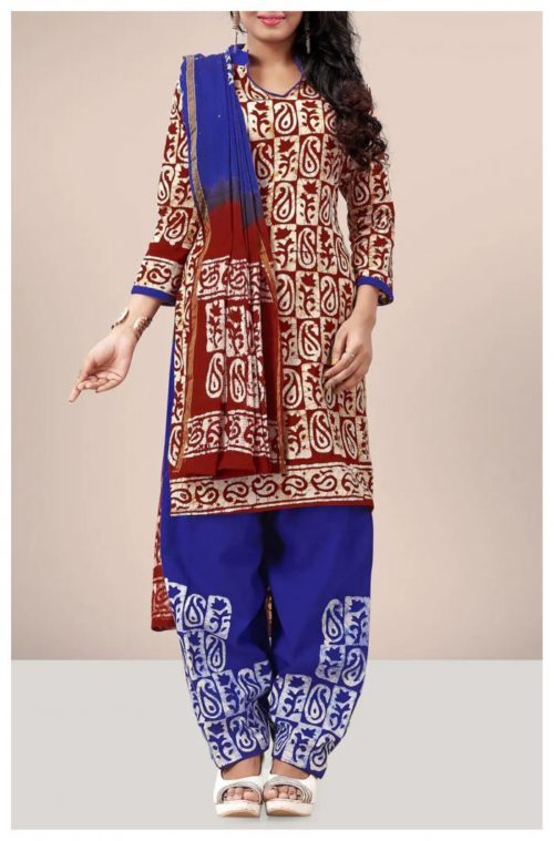 Batik Salwar Suit Design