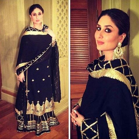 Navy blue Georgette Salwar suit