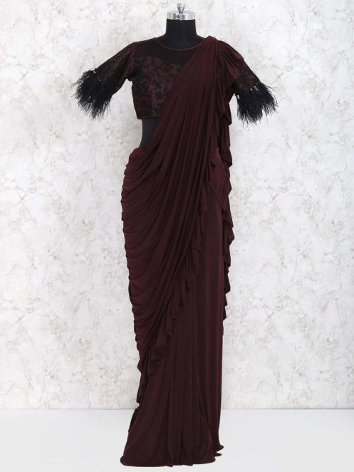 View more designer readymade sarees collection designer ready saree