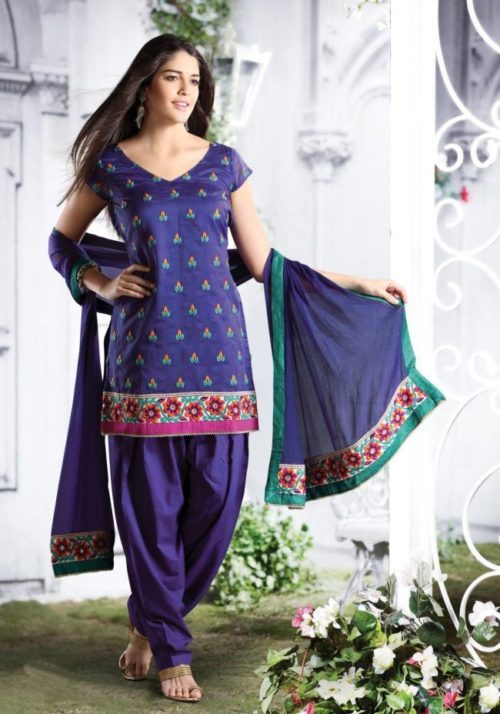 Short Sleeve Salwar Suit