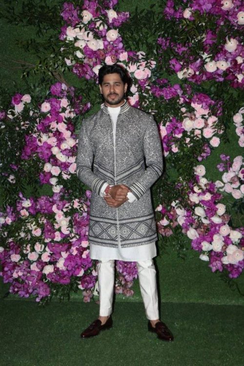Sidharth Malhotra at Akash Ambani Wedding