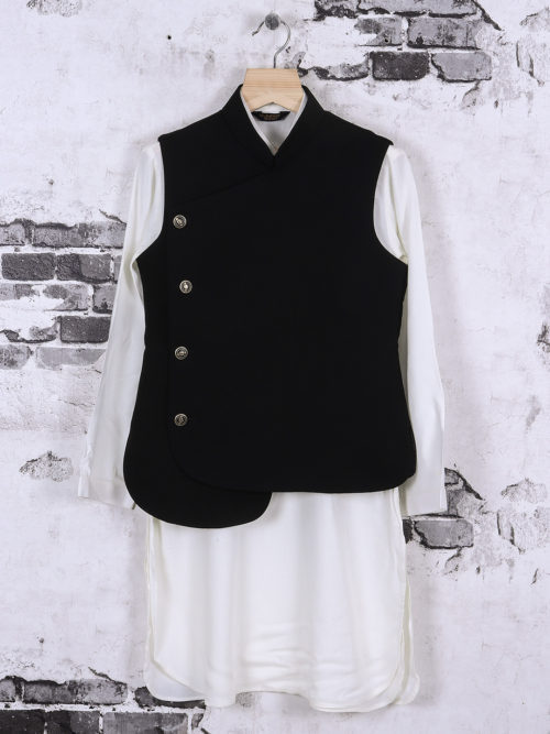 Side Opening Waistcoat Set