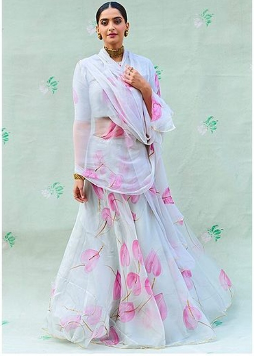 Celebrity Lehenga Choli Looks - Sonam Kapoor